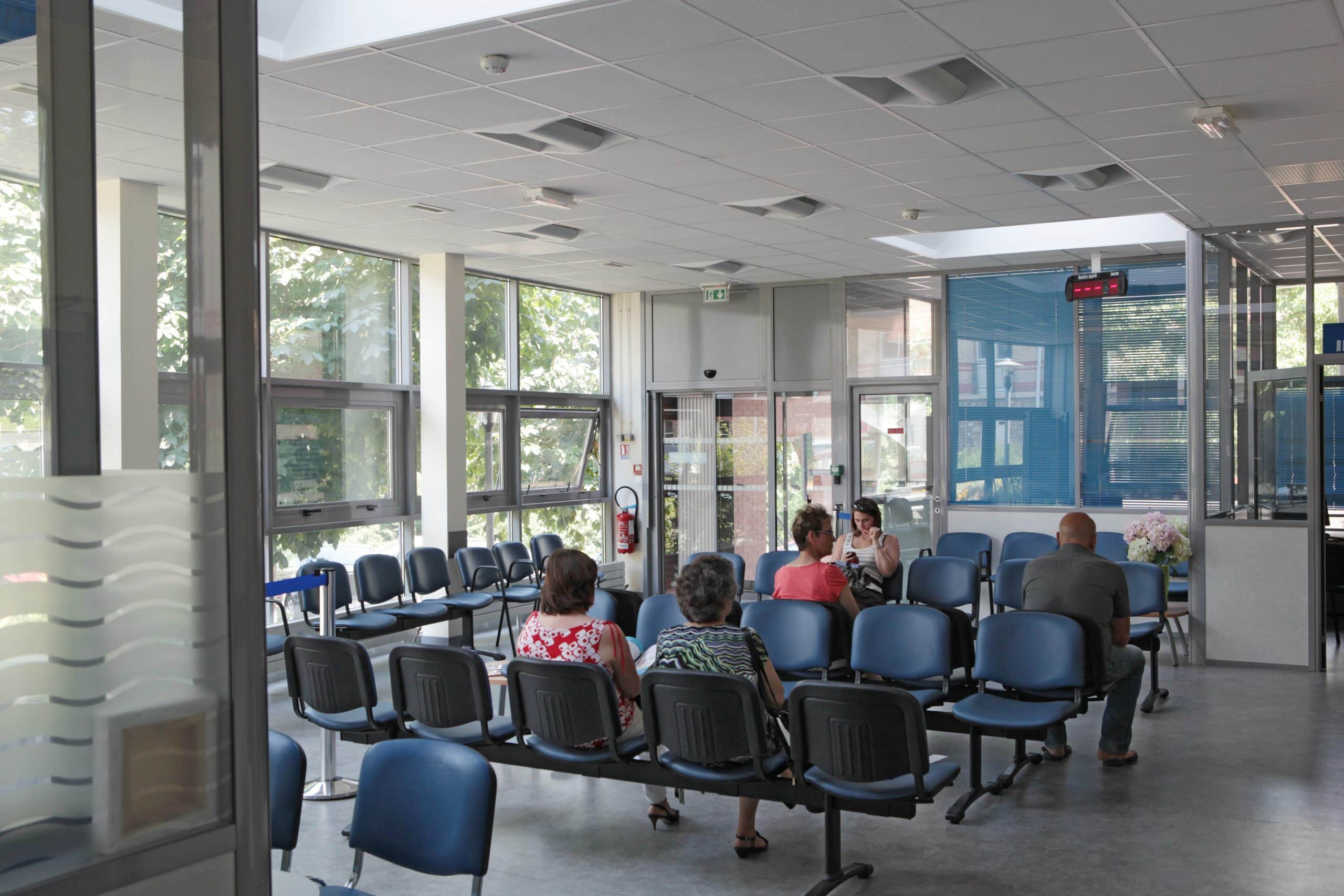 Salle d'attente des consultations