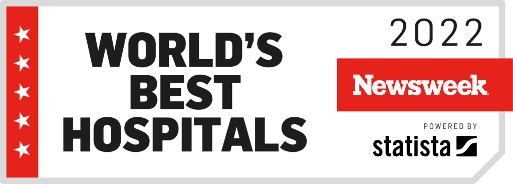 Logo classement Newsweek des meilleurs hôpitaux