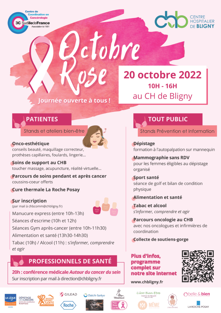 affiche octobre rose 2022