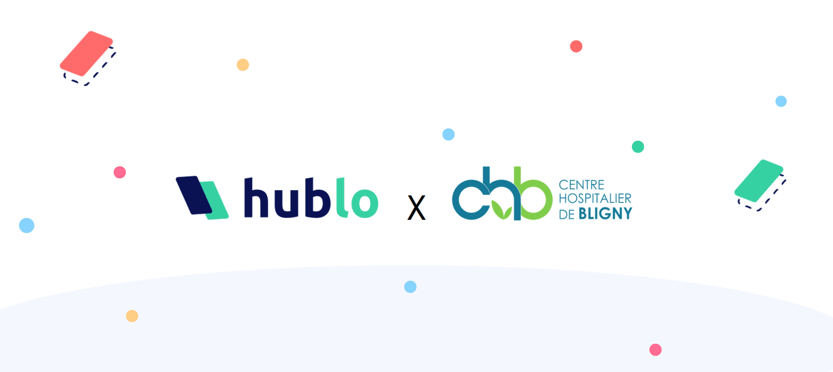 Hublo arrive au CHB