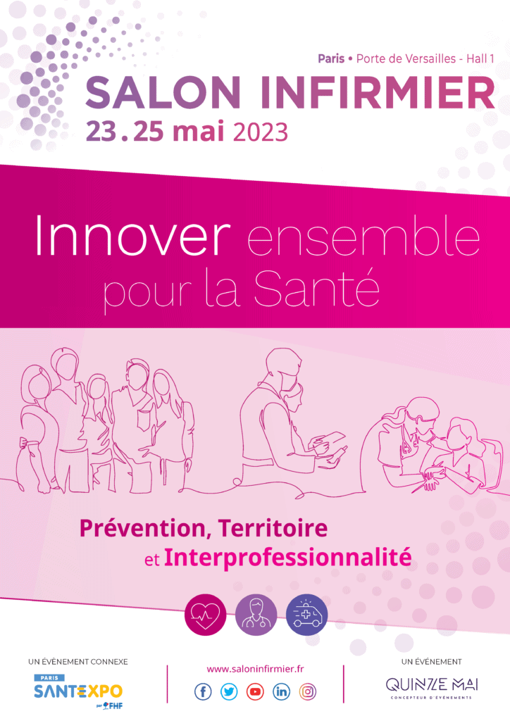 affiche salon infirmier 2023