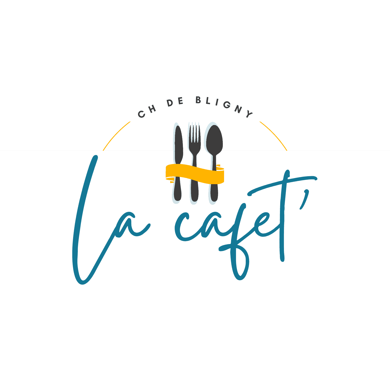 logo la cafet sans fond