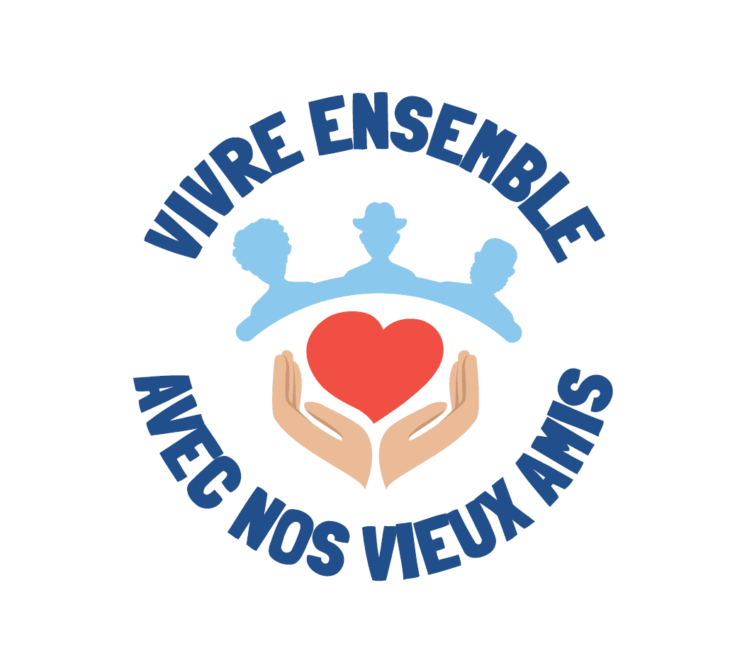 logo vivre ensemble avec nos vieux amis