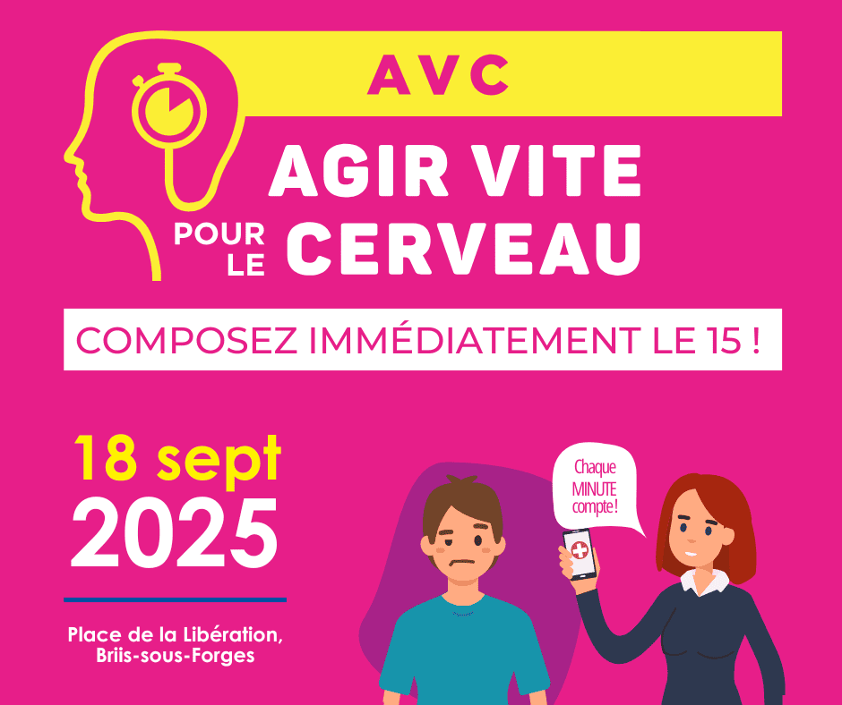 Journée de sensibilisation sur les AVC à Briis-sous-Forges