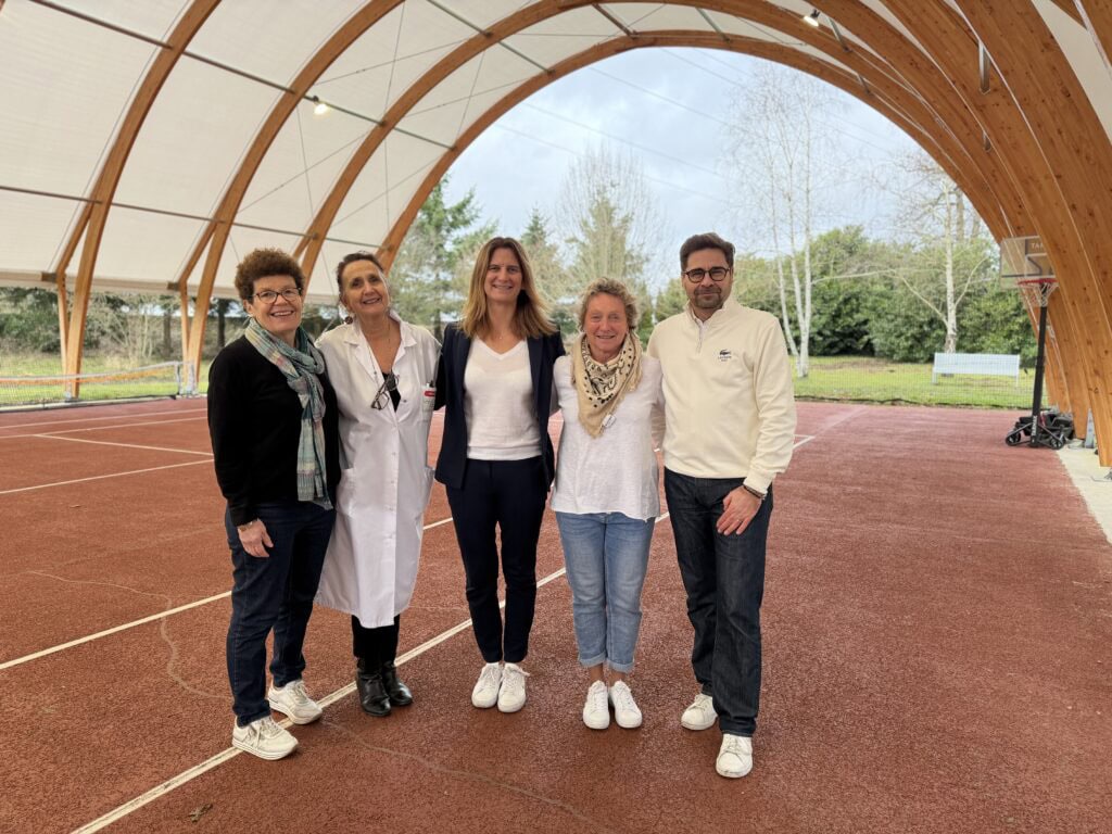 Une marraine d'exception pour le Tennis Santé au CH Bligny 1 img 3499 1