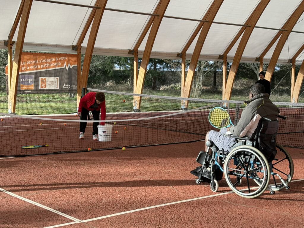 Une marraine d'exception pour le Tennis Santé au CH Bligny 4 img 3522