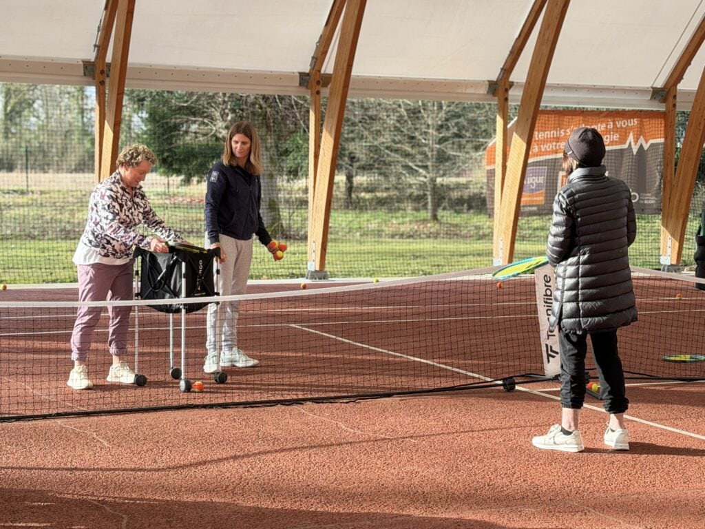 Une marraine d'exception pour le Tennis Santé au CH Bligny 5 img 3532