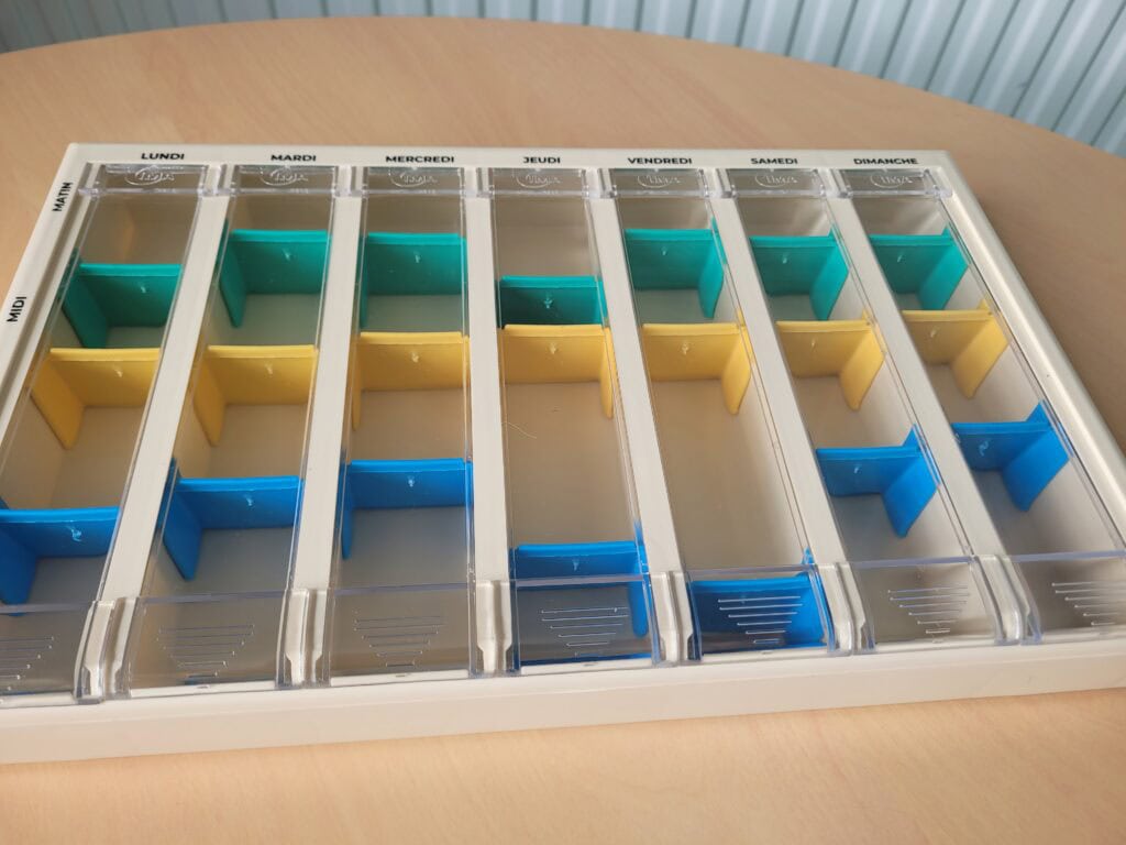 Education thérapeutique du Patient 4 photo pilulier